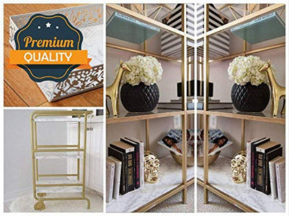 practicalWs Marble Wallpaper Granite White and Grey Paper Roll 23.6" x 118" Kitchen Countertop Cabinet Furniture is Renovated Thick PVC Easy to Remove Without Leaving Glue Upgrade - color: Gray/White, size: 23.6" x 118"
