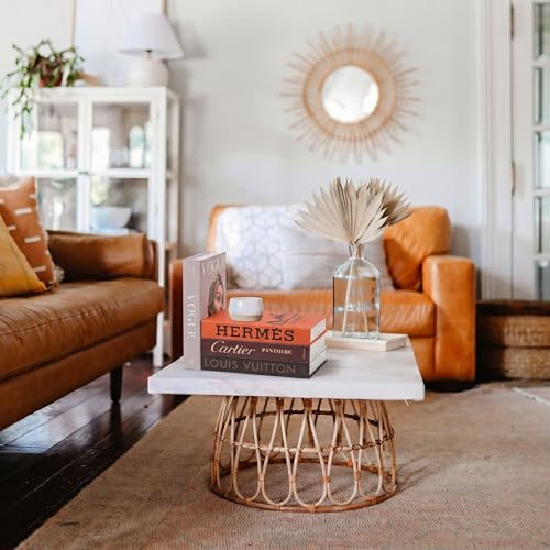PROBENEX Glam Large | 4 PCS Faux Decorative Books for Home Decor | Not Real Books (Cardboard Boxes) | Coffee Table, Bookshelf & Shelf Styling Display Props for Living Room, Office - color: Glam_large