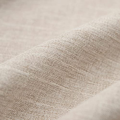 GLORY SEASON Lace Trim Tablecloth Linen-Look Textured Rustic Burlap Stlye Machine Washable Solid Heavy Weight Rectangle/Oblong Table Cloth Cover for Kitchen Dinning Tabletop Decoration 55x86 in Beige - size: 86" x 55" (Rectangular)