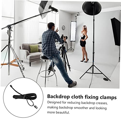 KOMBIUDA 6Pcs Durable Photo Backdrop Clips Clamps for Easy Installation Lightweight and Portable Photography Accessories for Fixing Wrinkles Backdrops