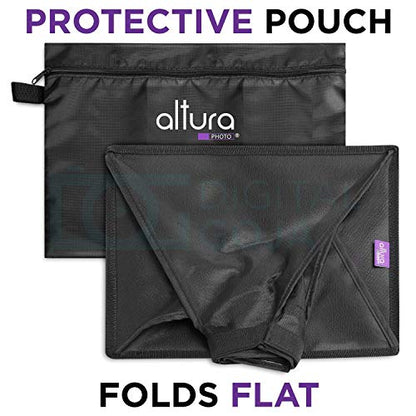 (3 Pack) Flash Diffuser Light Softbox by Altura Photo (Universal, Collapsible with Storage Pouch) for Canon, Yongnuo and Nikon Speedlight - size: 6x5", 9x7", 11x8"