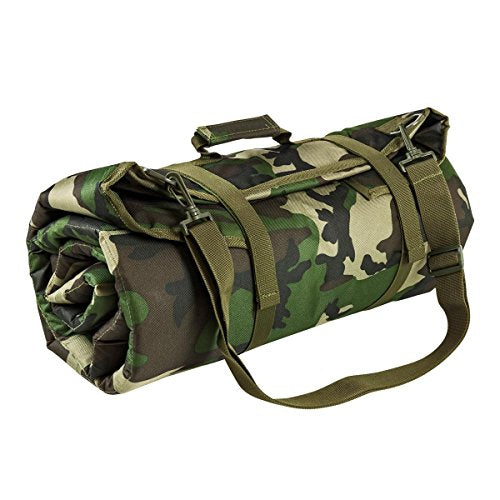 NC Star CVSHMR2957WC Ncstar, Roll Up Shooting Mat, Woodland Camo