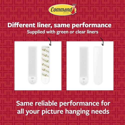 Command 20 lb XL 16 Pairs Heavyweight Picture Hanging Strips (32 Strips), Damage-Free Hangers for Picture Frames, No Tools Required, Ideal for Home Room Wall Decor, White Adhesive - style: 16 Pairs