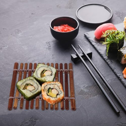 Tofficu Japanese Sashimi Decoration Plate 13x13cm, Sushi Ornament Sheet for Sashimi Serving, Japanese Style Dinnerware for Sushi Presentation and Food Display
