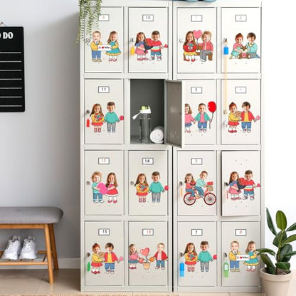 60pcs Valentine's Day Theme DIY Cutouts Couple Bulletin Board Decoration Set Couple Paper Cut-Outs Classroom Decor for Valentines Classroom DIY Photo Craft Party School Wall Door Supplies - style: Valentine's Day Couple