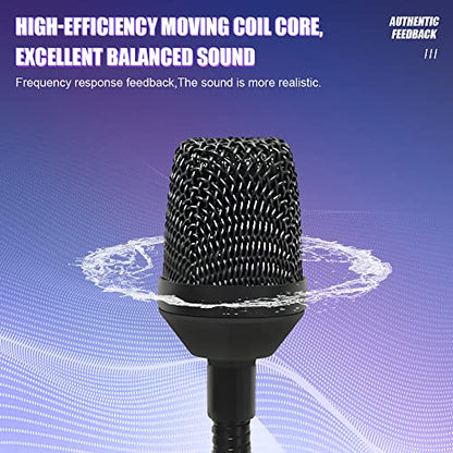 Professional Dynamic Microphone for DJ Mixer Dedicated Disc Shouting Microphone KTV Bar Gooseneck Mic