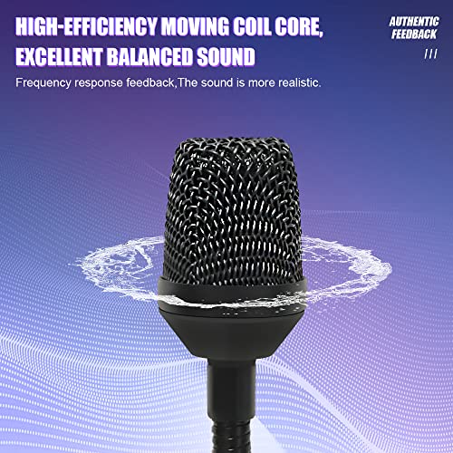 Professional Dynamic Microphone for DJ Mixer Dedicated Disc Shouting Microphone KTV Bar Gooseneck Mic
