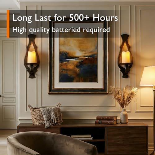Homemory 3"x5" Flameless Candles, Outdoor Waterproof, Battery Operated LED Pillar Candles with Remote Control and Timer, Plastic, Long Lasting - size: 3"x5"5"