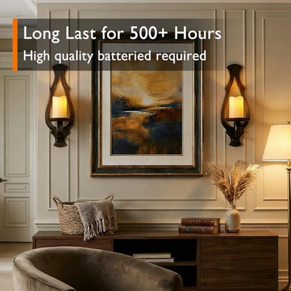 Homemory 3"x5" Flameless Candles, Outdoor Waterproof, Battery Operated LED Pillar Candles with Remote Control and Timer, Plastic, Long Lasting - size: 3"x5"5"