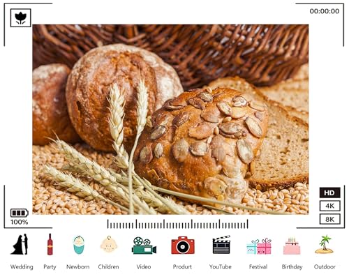Trykid 10x6.5ft Rustic Whole Grain Bread Backdrop Fresh Bakery Wheat Still Life Photography Background Food Themed Party Decoration Tapestry Photo Booth Prop Fabric - size: 10x6.5ft