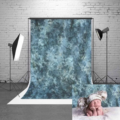 5X7ft Mottled Abstract Photography Backdrops Retro Style Dark Photo Studio Prop Background for Portrait - color: Patten005