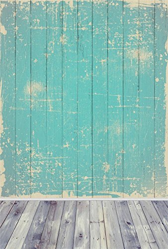 AOFOTO 4x6ft Vintage Wood Wall Backdrop Old Shabby Hardwood Board Photography Background Nostalgia Retro Rustic Photo Studio Props Girl Child Toddler Boy Kid Infant Artistic Portrait Vinyl Wallpaper - size: 4x6ft