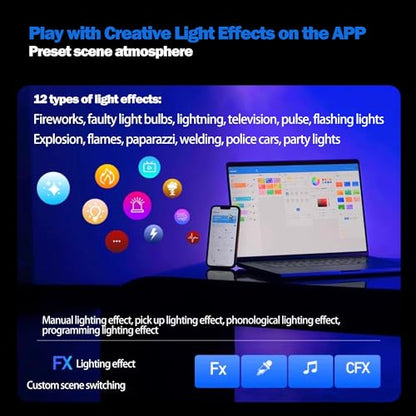 Amaran Pano 120c Kit Led Video Panel Light 120W RGBWW Full Color Lights,CCT 2,300K-10,000K,12 Lighting Efects,App Control,Support USB-C PD,with Softboxes and Carrying Case (Charcoal) - color: Charcoal