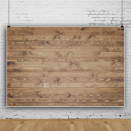 AOFOTO 6x4ft Wood Texture Background Rustic Wooden Table Grunge Surface with Old Natural Pattern Wood Panels Backdrop for Photography Clothes Products Flat Lay Photoshoot Photo Studio Props Vinyl - size: 6x4ft