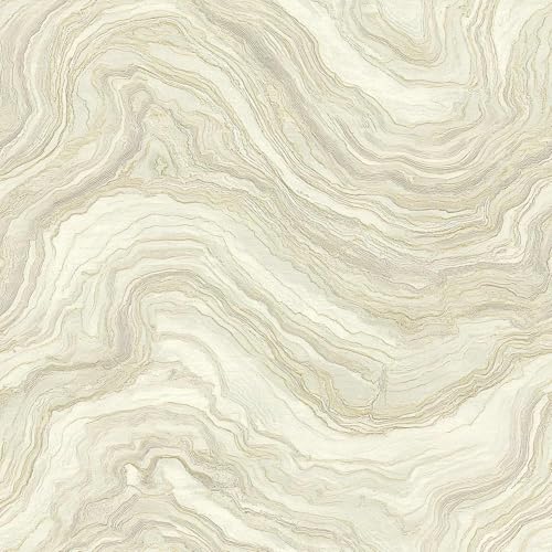 Layered Stone Wallpaper – Sedimentary Rock Pattern Peel and Stick Wallpaper, Self-Adhesive Vinyl for Modern Natural Decor, 17.7in x 236in - color: WANT134, size: 17.7" x 236"