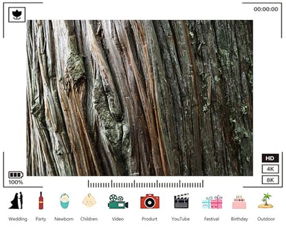 Trykid 9x6ft Tree Bark Mossy Texture Backdrop Organic Wood Grain Rustic Surface Photography Background Cabin Display Tapestry Party Decoration Photo Studio Prop Fabric - size: 9x6ft