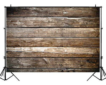7x5ft Rustic Photography Backdrop Brown Wood Background Photo Backdrop Newborn Kid Baby Bridal Shower Banner Photoshoot Portrait Studio Props A079