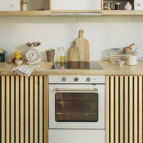 myforHD Wallpaper Peel and Stick Wood Grating Stripe Self-Adhesive Wallpaper Faux Wood Contact Paper Wood Slats Self Adhesive Wall Paper PVC Vinyl Film Removable Waterproof (Wood A, 17.3" x 118") - color: Wood A, size: 17.3" x 118.1"