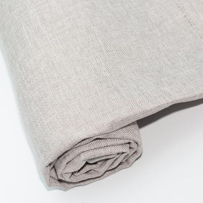 Linen Fabric by The Meter 39"x57" Soft Natural Craft Material Pre-Cut Linen Upholstery Fabric for Tablecloth Bags Pillow Cushion Cover Sewing Sofa Cloth (Gray, 39"x57") - color: Gray