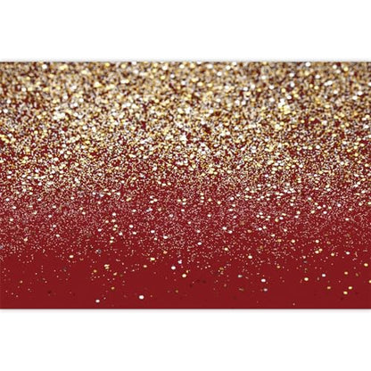 Red and Gold Backdrop Gold and Silver Glitter Backdrop for Wedding Party Birthday Party Graduation Party Happy New Year Banner Vinyl Studio Shooting Prop 5x3ft (150x90cm) - color: Red and Gold, size: 5x3ft (150x90cm)