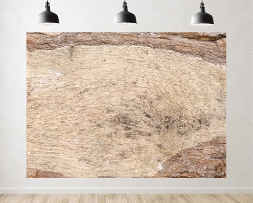 Trykid 5x5ft Tree Stump Cross Section Backdrop Ring Bark Texture Rough Natural Surface Photography Background Rustic Outdoor Craft Tapestry Party Decoration Photo Studio Prop Fabric - size: 5x5ft