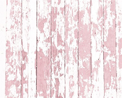 AOFOTO 10x8ft Grunge Wooden Plank Photography Background Vintage Shabby Peeling Painted Wood Board Backdrop Kid Girl Boy Adult Baby Portrait Photo Studio Props Video Drape Wallpaper - size: 10x8ft