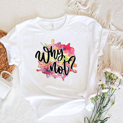 Tintnut Splash Heat Transfer Vinyl - 6 Sheets 10x12 Inch HTV Ink Watercolor Iron On Vinyl for T-Shirts Hats Clothes - color: Pink