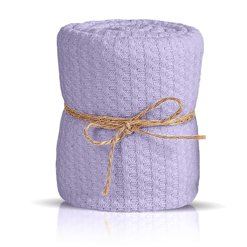 Baby Wrap. Newborn Photography Prop. Swaddle Blanket for Boy or Girl. Perfect for Baby Photoshoots and Gifts. (Lilac) - color: Lilac