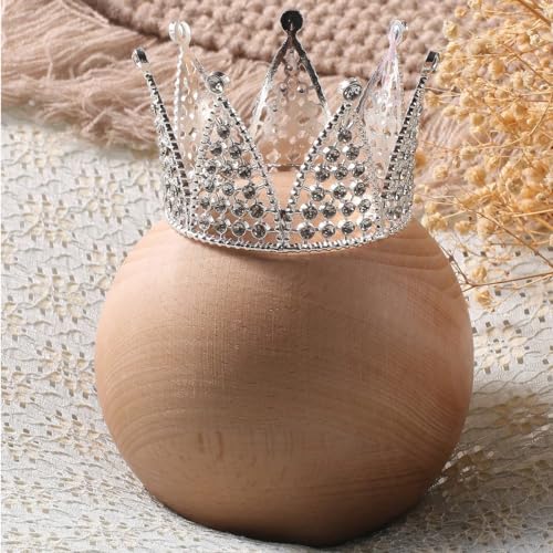 Newborn Photography Props Girl Boy Crown Photo Shoots Headband for Newborn Crystal Princess Party Headwear Photography Props