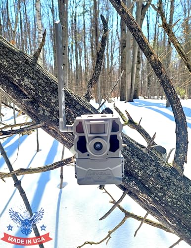 The ADK Edge Trail Camera Mount Compatible with Tactacam Reveal 2.0/3.0 / X/Ultra – Custom Designed, Tool-Less, Adjustable, Durable, 360° Leveling & 180° Tilt, Trail Camera Mounting Bracket