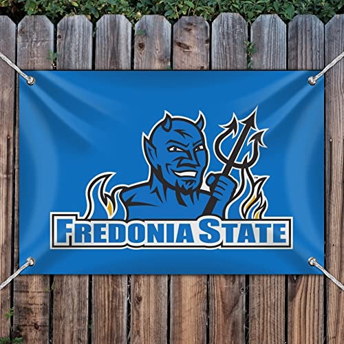 Fredonia State University Primary Logo Home Business Office Sign - Vinyl Banner - 22" x 33" (56cm x 84cm)