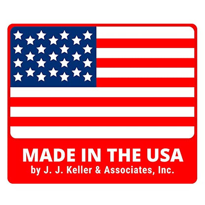 3267 Placard, Class 8 Corrosive 10-pk. - 10.75" x 10.75" Removable Self Adhesive Vinyl for Temporary Applications - Complies with DOT Hazmat Placard Requirements - size: 10-pack