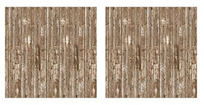 Beistle Western Barn Siding Wall Backdrops, 4’ x 30’, 2 Pack - Rustic Farm Backdrop, Photo Backdrop, Barnyard Background, Weathered Barn Decor, Easy to Adhere Wall Covering, Photography Background - style: Barn Siding - 2 Piece