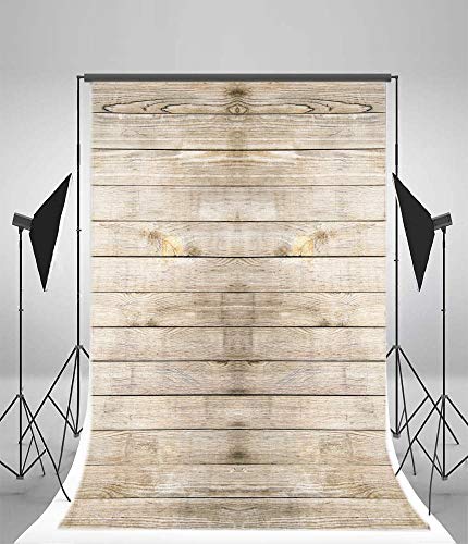 AOFOTO 3x5ft Wood Grain Wall Photography Backgrounds Artistic Backdrops Hardwood Floors Kid Baby Toddler Newborn Girl Boy Adult Man Portrait Nostalgic Photo Shoot Studio Props Video - size: 3x5ft