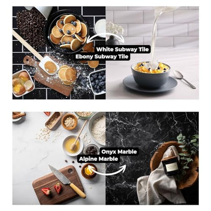 V-FLAT WORLD The Duo Board Background Kitchen Kit, 4 x Duo Boards (24"x24") - 2 x Shadow Boards - Duo Legs and Carry Bag Included - size: Kitchen Kit of 4 - 24 x 24 inches