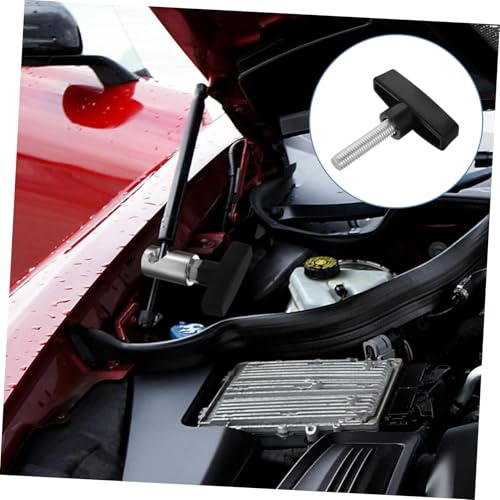GLEAVI Aluminum Hood Lift Support Clamp Adjustable Retainer Tool for Car Hood Strut Non-Slip Prop Rod Holder for Automotive Use Compatible Trunks and Hatchbacks