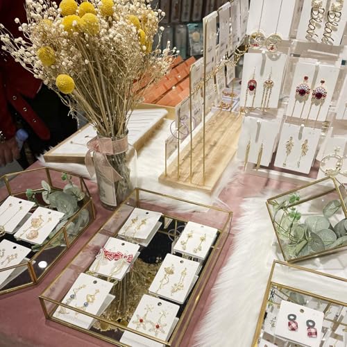 HighFree Rectangle Gold Mirror Tray, Decorative Glass Mirrored Vanity Tray for Perfume, Cosmetics, Makeup, Trinket, Jewelry (11.8x7.9x2) - size: 11.8" x 7.9" x 2"