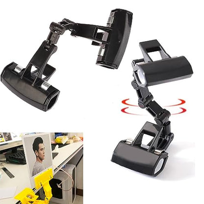 3 Pack Document Holder Clip Double Head Clamp Mount Rotating Stand for Picture Photo Script Crafting Painting Copy Film Sign Paper Artist Easel Sketch Drawing Board