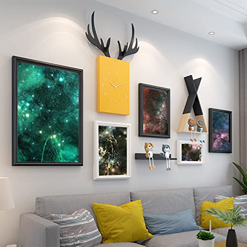 BLEDS Scrapbook Paper, 24 Sheets Craft Scrapbooking Paper Pad 12x12 Inch Galaxy Pattern Single-Side Printing Cardstock Paper Supplies for Crafting Card Making Decorative Background Art Abum - color: 12x12 Starry Sky