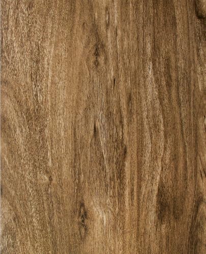 Erfoni Wood Contact Paper Faux Wood Peel and Stick Wallpaper 17.7inch x 197inch Brown Wallpaper Peel and Stick Wood Vinyl Wrap for Countertop Wood Grain Contact Paper Brown Self Adhesive Wall Paper - color: Brown Wood, size: 17.7" x 197"