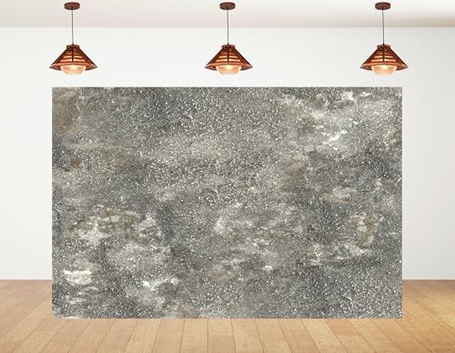 9x9ft Rough Grey Concrete Backdrop Weathered Texture and Neutral Tones Photography Background for Industrial and Modern Event Decorations Tapestry Banner Photo Booth Props - size: 9x9ft