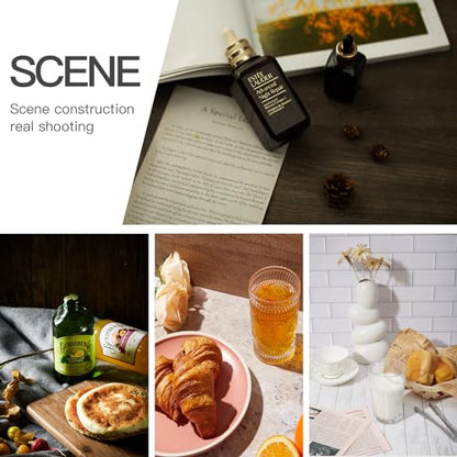 5 PCS 24X24 Inch Boards Photo Backdrop for Flat Lay, Food Photography Background, BEIYANG - color: 5 PCS Mixed Patterns 24x24