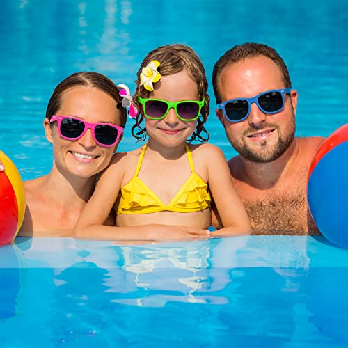 ASTARON Sunglasses Bulk, 6/12/24/48 Pack Sunglasses Party Favors for Summer Beach Pool Birthday Wedding Party Supplies - color: Pink