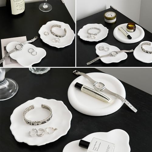 4PCS Original Design Product Photography Background Prop, Waterproof Hard Aromatherapy Gypsum Cube Props for Food Jelwery Cosmetis Nail Makeup Online - color: pure white