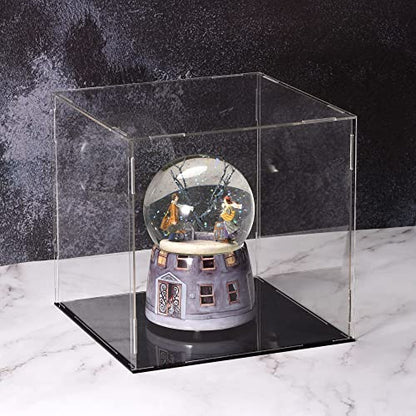 uxcell Acrylic Clear Display Case Box Dustproof Protection Showcase Cube Collectibles Show Box 7.9x3.9x3.9inch - size: 7.9x3.9x3.9 Inch