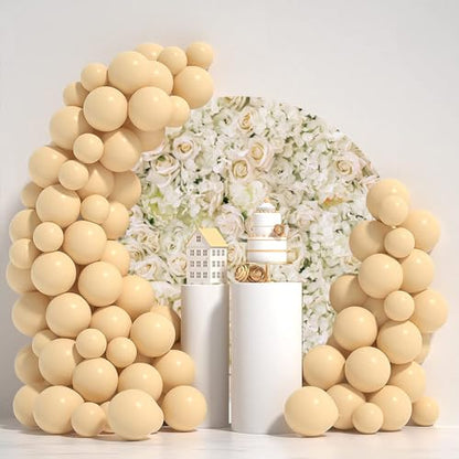 7.2x7.2ft Wedding Round Backdrop Cover - Apricot Champagne Floral Flowers Leaves Bridal Shower Party Circle Backdrop Cover Greenery Miss to Mrs Photography Background Props - color: Apricot, size: 7.2x7.2ft-Diameter