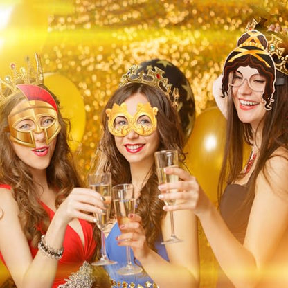 36 Pcs Greek Mythology Decor Ancient Greece Theme Eyeglasses Paper Glasses Frame Greece Photo Booth Props Greek Party Favors Toga Decorations for Greece God Birthday Party Supplies - style: Greek