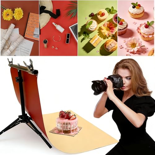 8PCS 16Patterns Product Photography Backdrops: Flat Lay Seamless 34x23in Macaron Paper Props - Tabletop Photo Backdrop Shoot for Jewelry Cosmetics Food - color: Morandi color-8pcs