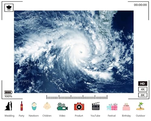Trykid 10x8ft Powerful Typhoon Backdrop Open Ocean Storm Photography Background Educational Display Party Decoration Tapestry Photo Booth Prop Fabric - size: 10x8ft