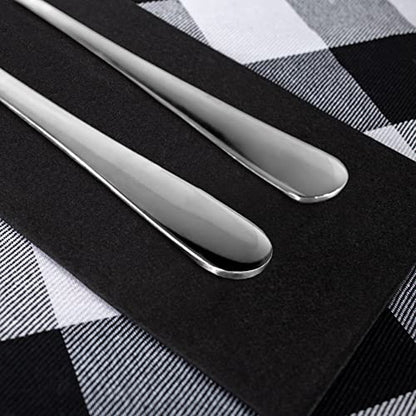 Linen-Feel Black Paper Napkins, Cloth Like Dinner Napkins with Built-in Flatware Pocket, Pre-Folded Absorbent Disposable Guest Paper Hand Towels for Bathroom, Weddings Party(50 Pack) - color: black